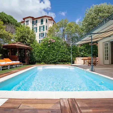 Вілла Les Lauriers Family House In The Center Of Les Pins Жюан-ле-Пен